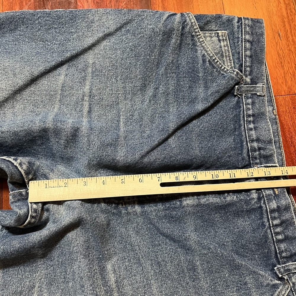 Bulwark Jeans Men 44 40x30 Flame Resistant Excel FR Stretch Light Wash Workwear - Picture 11 of 12
